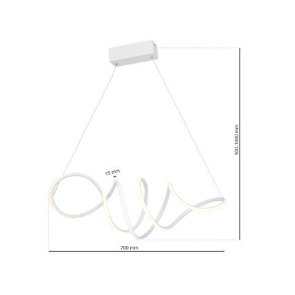 Araña LED colgante LOCA LED/50W/230V
