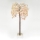 Árbol artificial decorativo de Navidad LED CEREZO 84xLED/230V 1,7 m cerezo