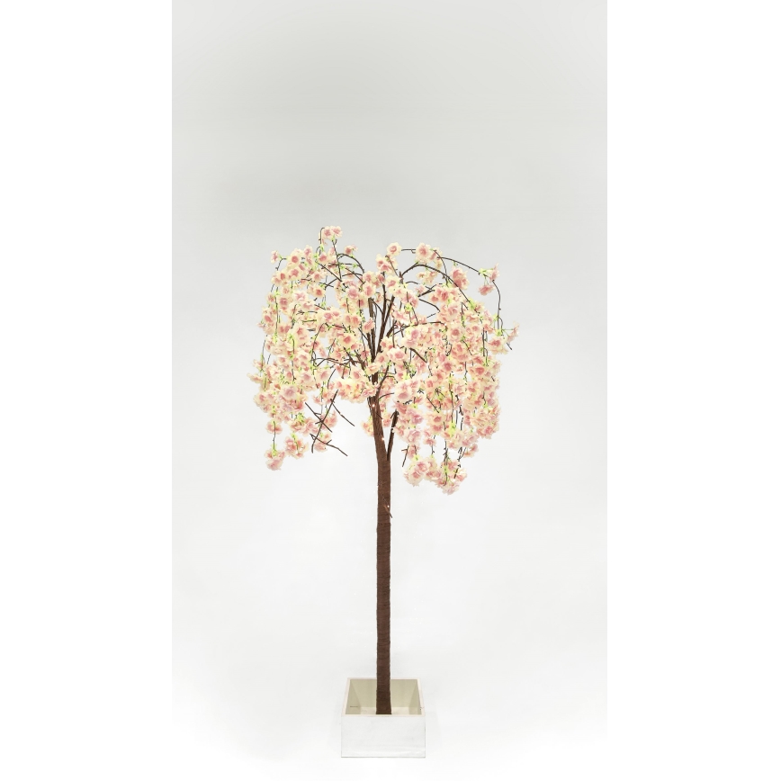Árbol artificial decorativo de Navidad LED CEREZO 84xLED/230V 1,7 m cerezo