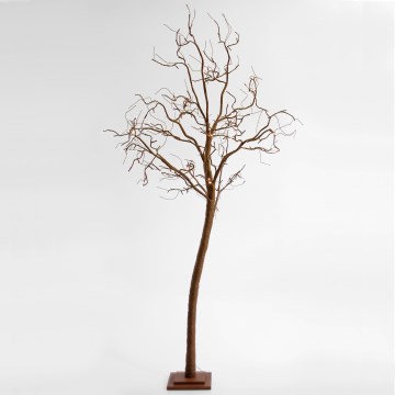 Árbol artificial decorativo de Navidad LED TREE 176xLED/230V 2,5 m
