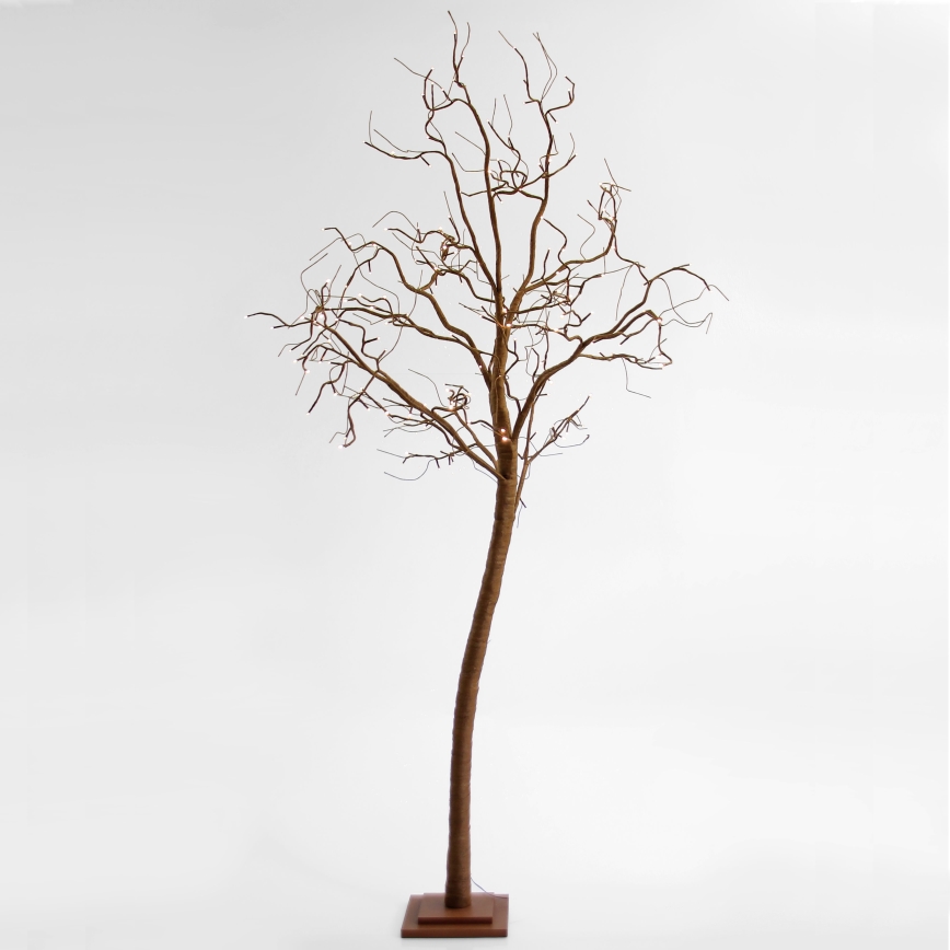 Árbol artificial decorativo de Navidad LED TREE 176xLED/230V 2,5 m