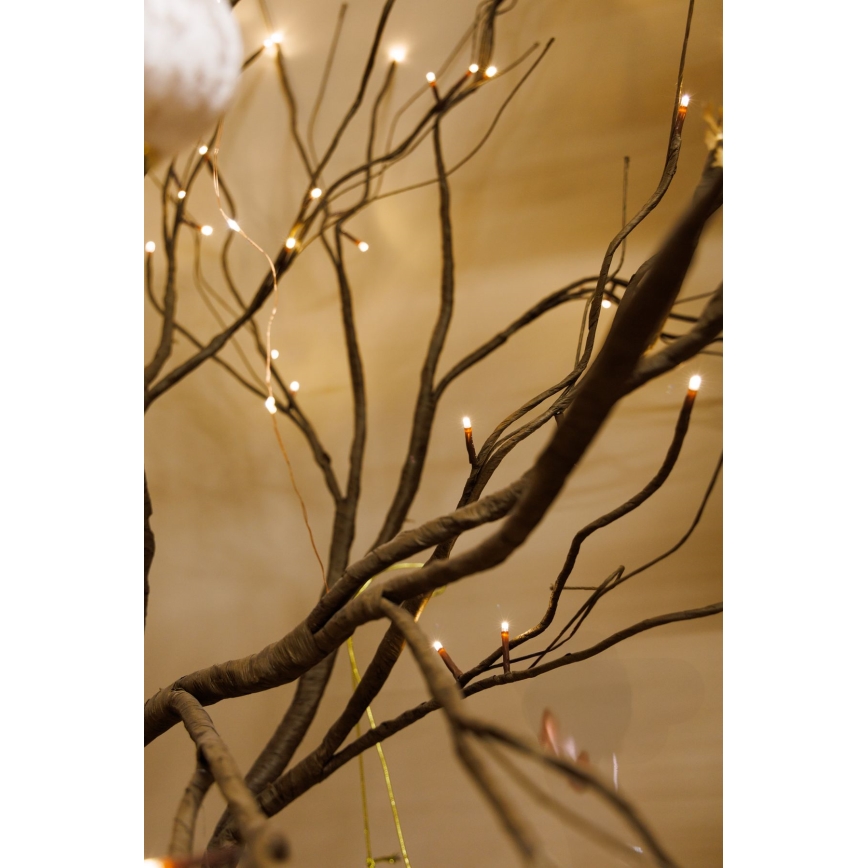 Árbol artificial decorativo de Navidad LED TREE 180xLED/230V 1,8 m