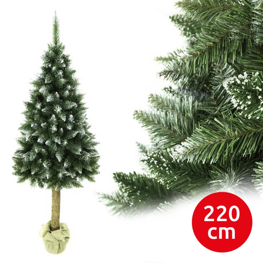 Árbol de Navidad en un tronco 220 cm abeto