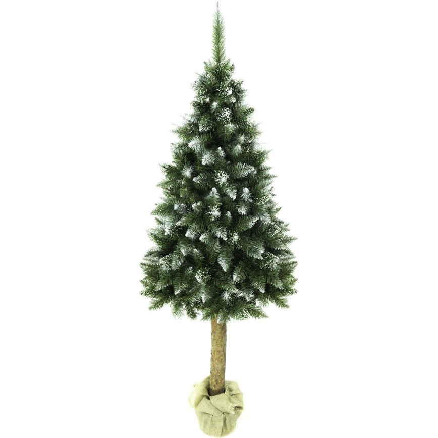 Árbol de Navidad en un tronco 220 cm abeto
