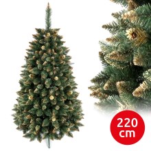 Árbol de Navidad GOLD 220 cm pino