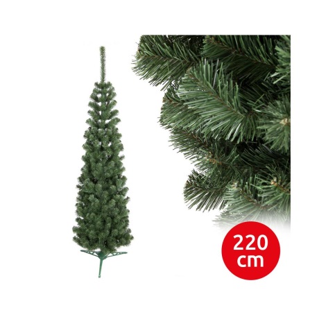 Árbol de Navidad SLIM 220 cm abeto