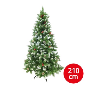 Árbol de Navidad SNOWY 210 cm pino