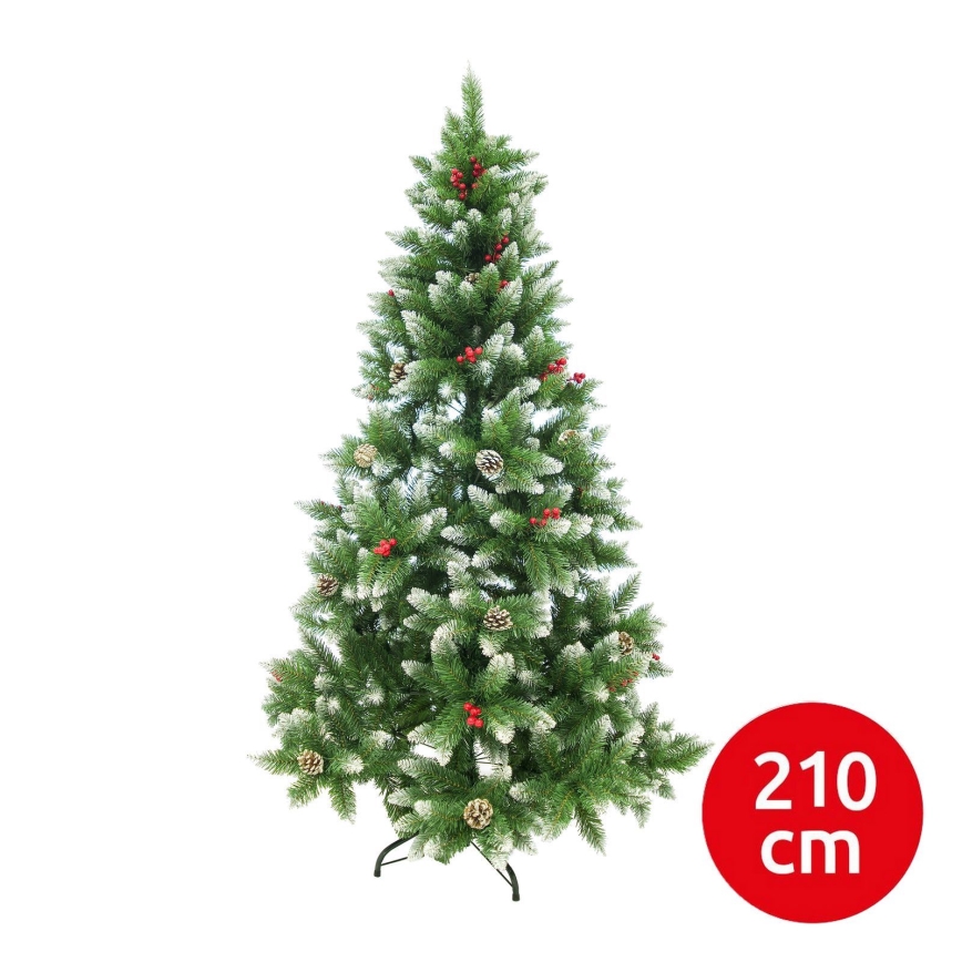 Árbol de Navidad SNOWY 210 cm pino