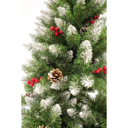 Árbol de Navidad SNOWY 210 cm pino