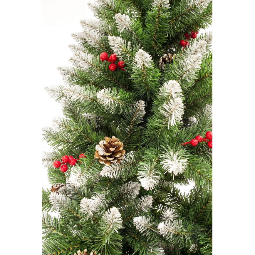Árbol de Navidad SNOWY 210 cm pino