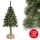 Árbol de Navidad sobre tronco NATURAL 120 cm abeto