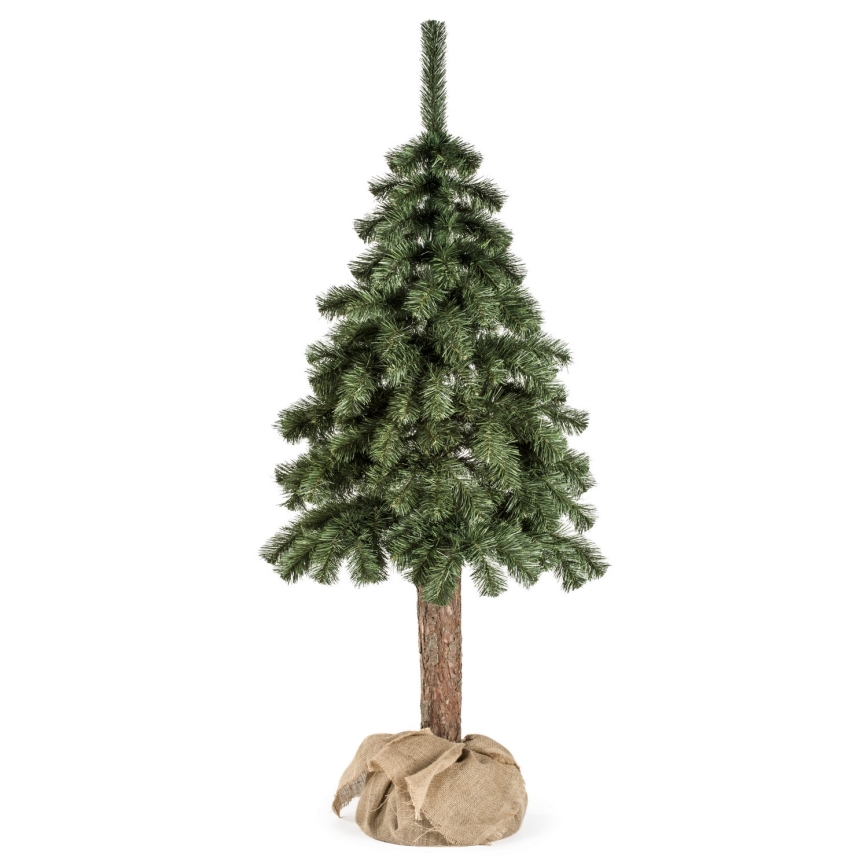 Árbol de Navidad sobre tronco NATURAL 150 cm abeto
