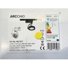 Arcchio - Foco LED para sistema de rieles RICK AR111 1xG53/13W/230V