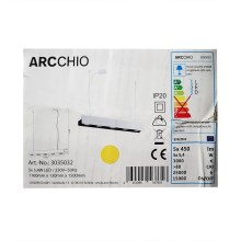 Arcchio - Lámpara de araña LED regulable OLINKA 5xLED/5,4W/230V