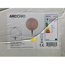Arcchio - Lámpara de exterior SENADIN 1xE27/60W/230V 60 cm IP54