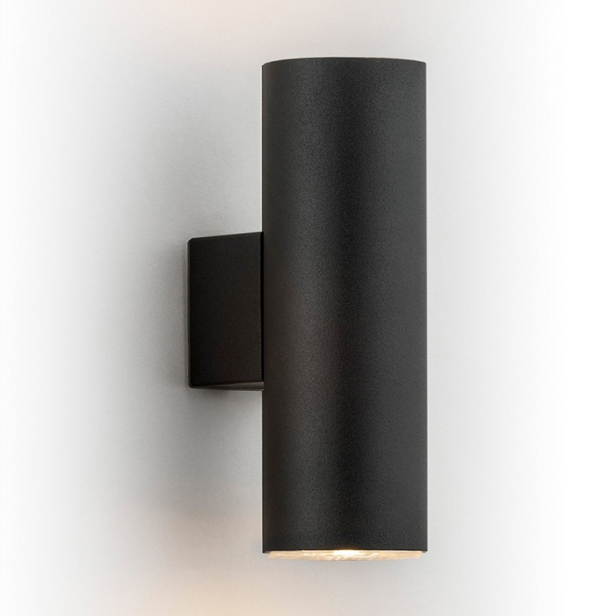 Argon 0909 - Aplique de pared MITOS 2xGU10/5W/230V negro