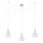 Argon 1354 - Lámpara LED colgante TULUZA 3xLED/5W/230V