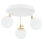 Argon 1434 - Lámpara de techo para el baño LATINA 3xE14/7W/230V IP44 blanco/dorado