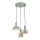 Argon 1470 - Lámpara colgante SINES 3xE27/15W/230V verde