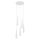 Argon 2102 - Lámpara colgante HOLLYWOOD 5xE14/7W/230V blanco