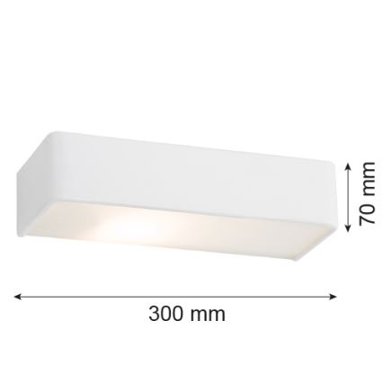 Argon 3072 - Aplique RODAN 1xE27/15W/230V
