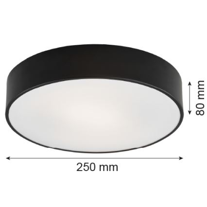 Argon 3081 - Plafón DARLING 2xE27/15W/230V