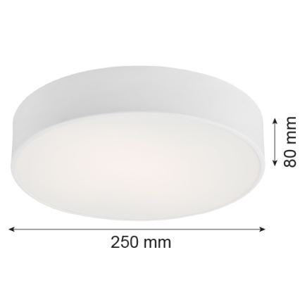 Argon 3082 - Plafón DARLING 2xE27/15W/230V