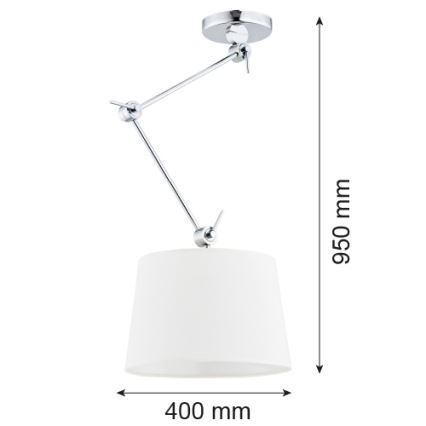 Argon 3548 - Lámpara colgante  ZAKYNTOS 1xE27/60W