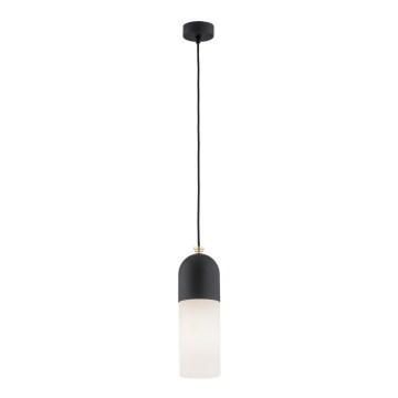 Argon 4213 - Lámpara colgante BURGOS 1xE27/15W/230V negro