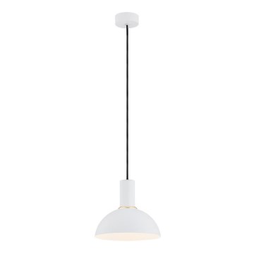 Argon 4220 - Lámpara de techo con cadena SINES 1xE27/15W/230V d. 28 cm blanco