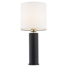 Argon 4233 - Lámpara de mesa ALMADA 1xE27/15W/230V negro/blanco