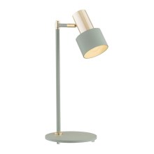 Argon 4276 - Lámpara de mesa DORIA 1xE27/15W/230V verde/cobre