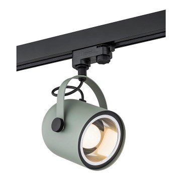 Argon 4310 - Foco para sistema de carril NET 1xE27/15W/230V verde