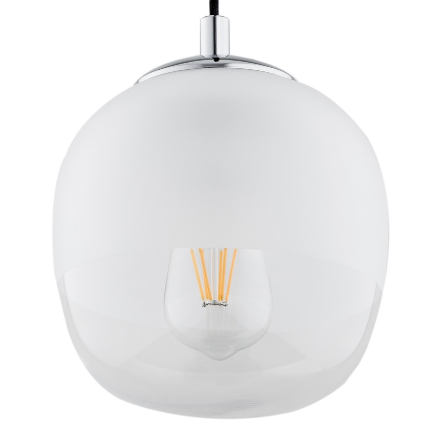 Argon 4676 - Lámpara colgante BALTIMORE 1xE27/15W/230V cromo brillante