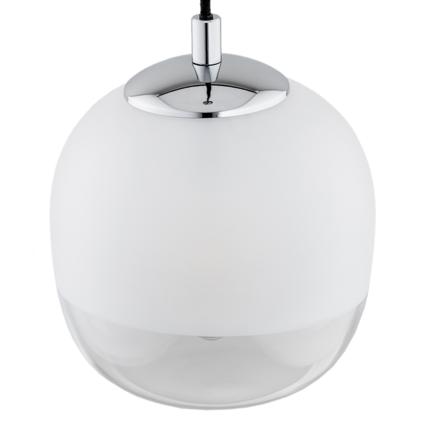 Argon 4676 - Lámpara colgante BALTIMORE 1xE27/15W/230V cromo brillante