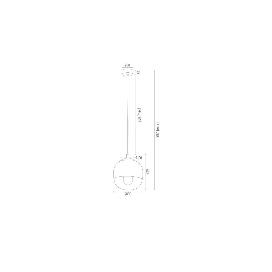 Argon 4676 - Lámpara colgante BALTIMORE 1xE27/15W/230V cromo brillante
