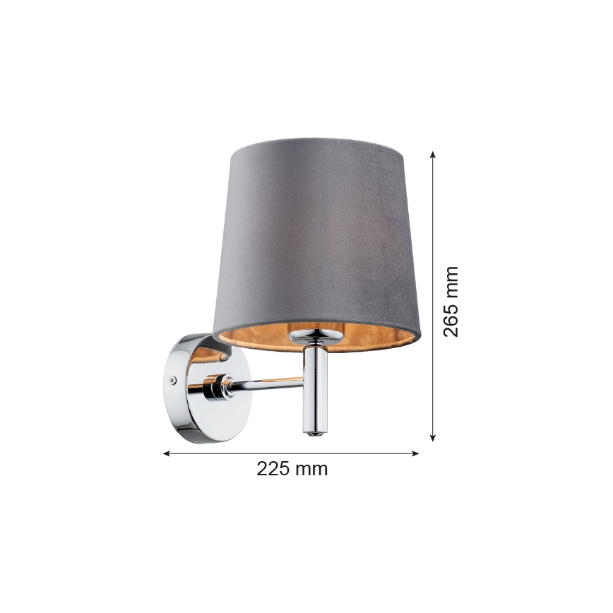 Argon 4725 - Aplique BOLZANO 1xE27/15W/230V