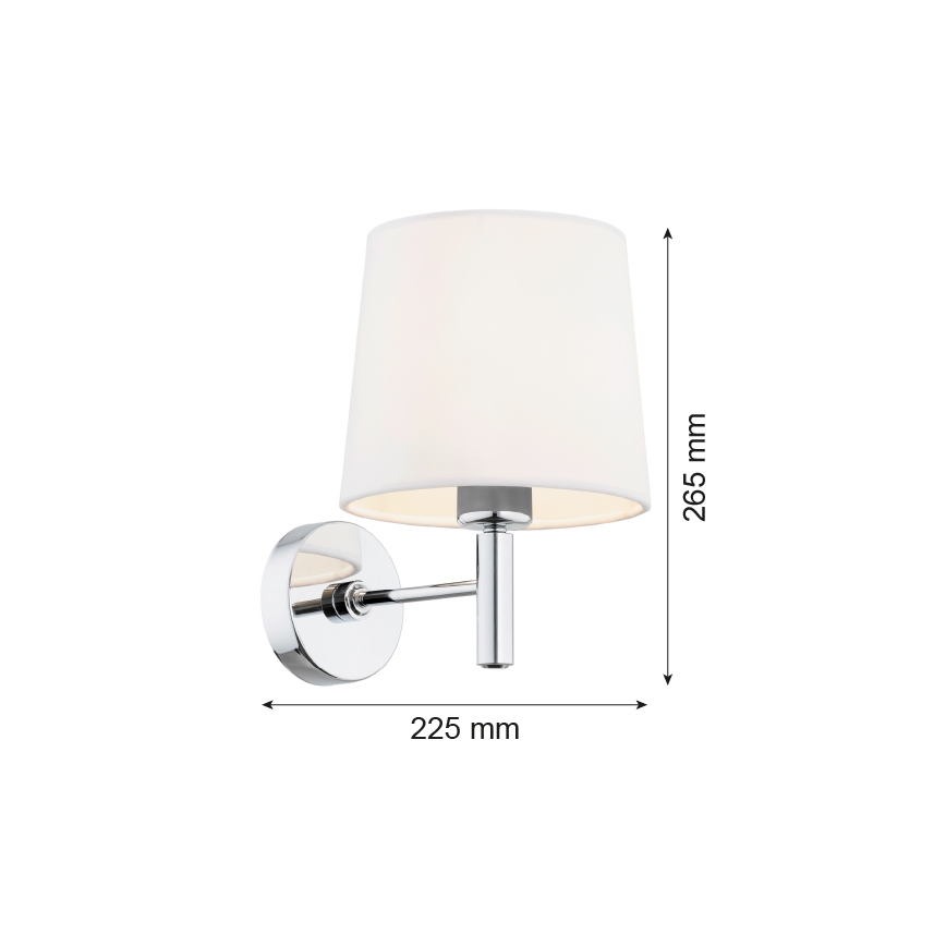 Argon 4760 - Aplique BOLZANO 1xE27/15W/230V
