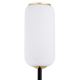 Argon 4995 - Lámpara de pie VALIANO 1xE27/15W/230V negro/blanco/dorado