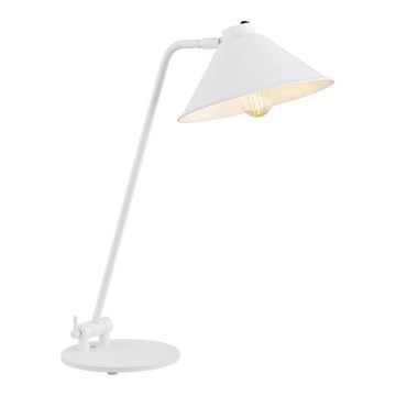 Argon 4996 - Lámpara de mesa GABIAN 1xE27/15W/230V blanco