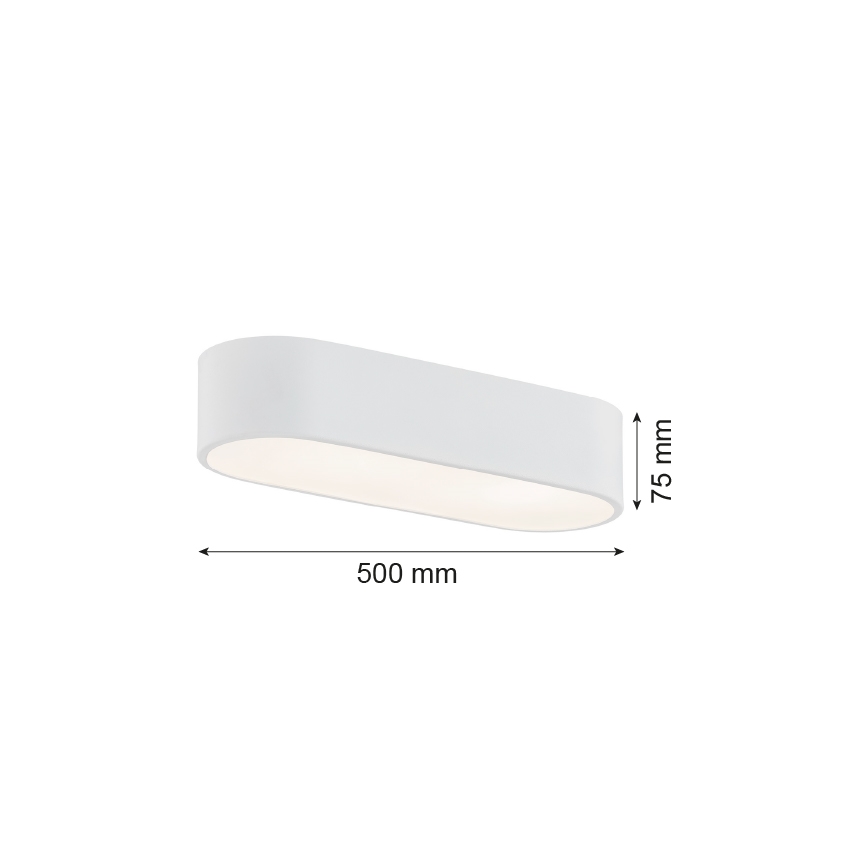 Argon 6002 - Lámpara de techo TONI 3xE27/15W/230V blanco