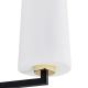 Argon 6143 - Lámpara colgante CAMELOT PLUS 3xE27/15W/230V negro/blanco/dorado