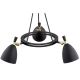 Argon 6149 - Lámpara colgante CHARLOTTE 3xE27/15W/230V negro/dorado