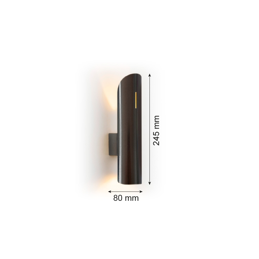 Argon 7232 - Aplique AKRON PLUS 2xG9/6W/230V