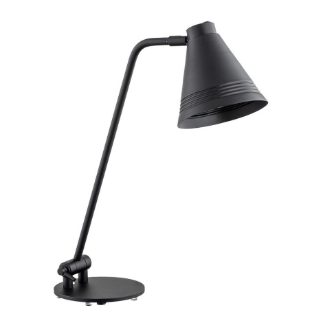 Argon 8002 - Lámpara de mesa AVALONE 1xE27/15W/230V negro