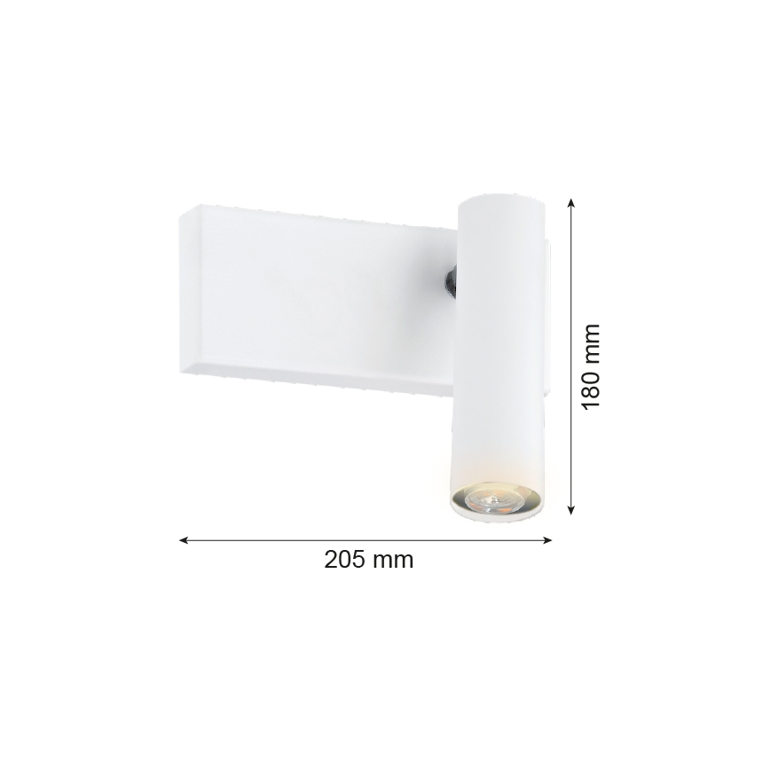 Argon 8064 - Foco de pared ETNA PLUS 1xG9/6W/230V blanco