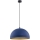 Argon 8244 - Lámpara colgante BONITA 1xE27/15W/230V azul