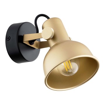 Argon 8248 - Foco LENORA 1xE14/7W/230V dorado/negro