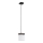 Argon 8276 - Lámpara colgante CANOA 1xE27/15W/230V negro