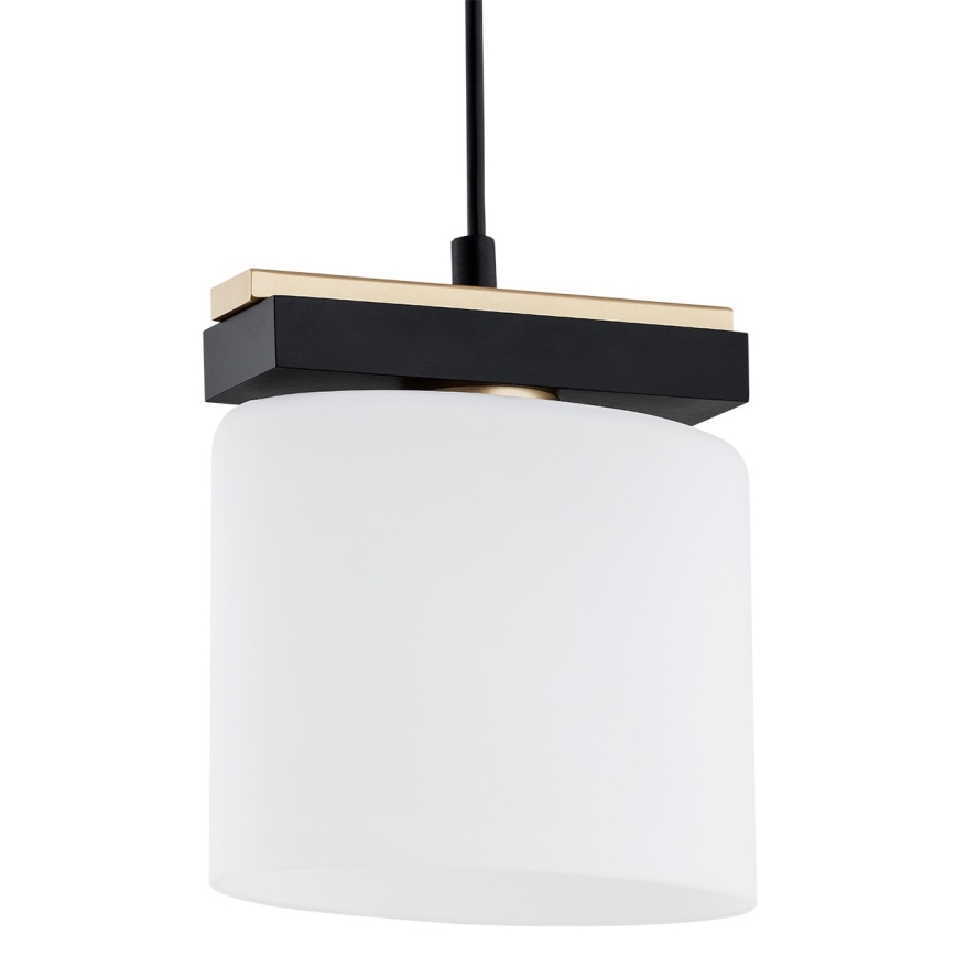 Argon 8276 - Lámpara colgante CANOA 1xE27/15W/230V negro
